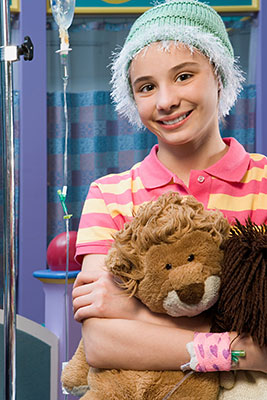 Girl with Teddy Bear